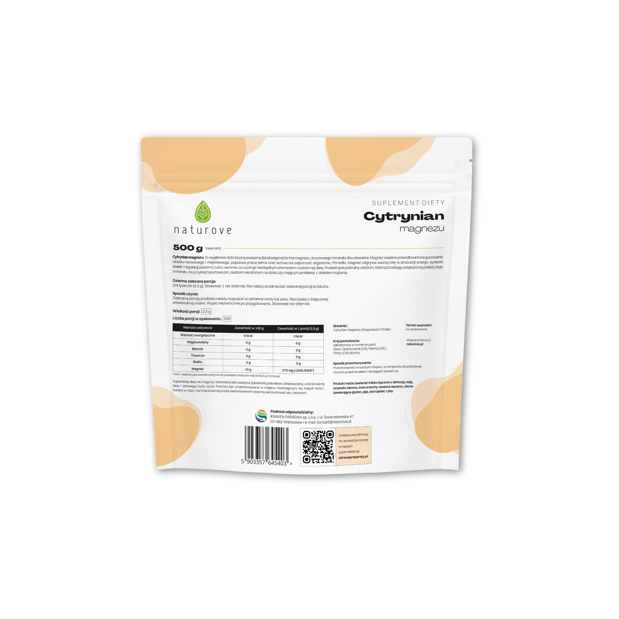 Cytrynian magnezu - obrazek 2